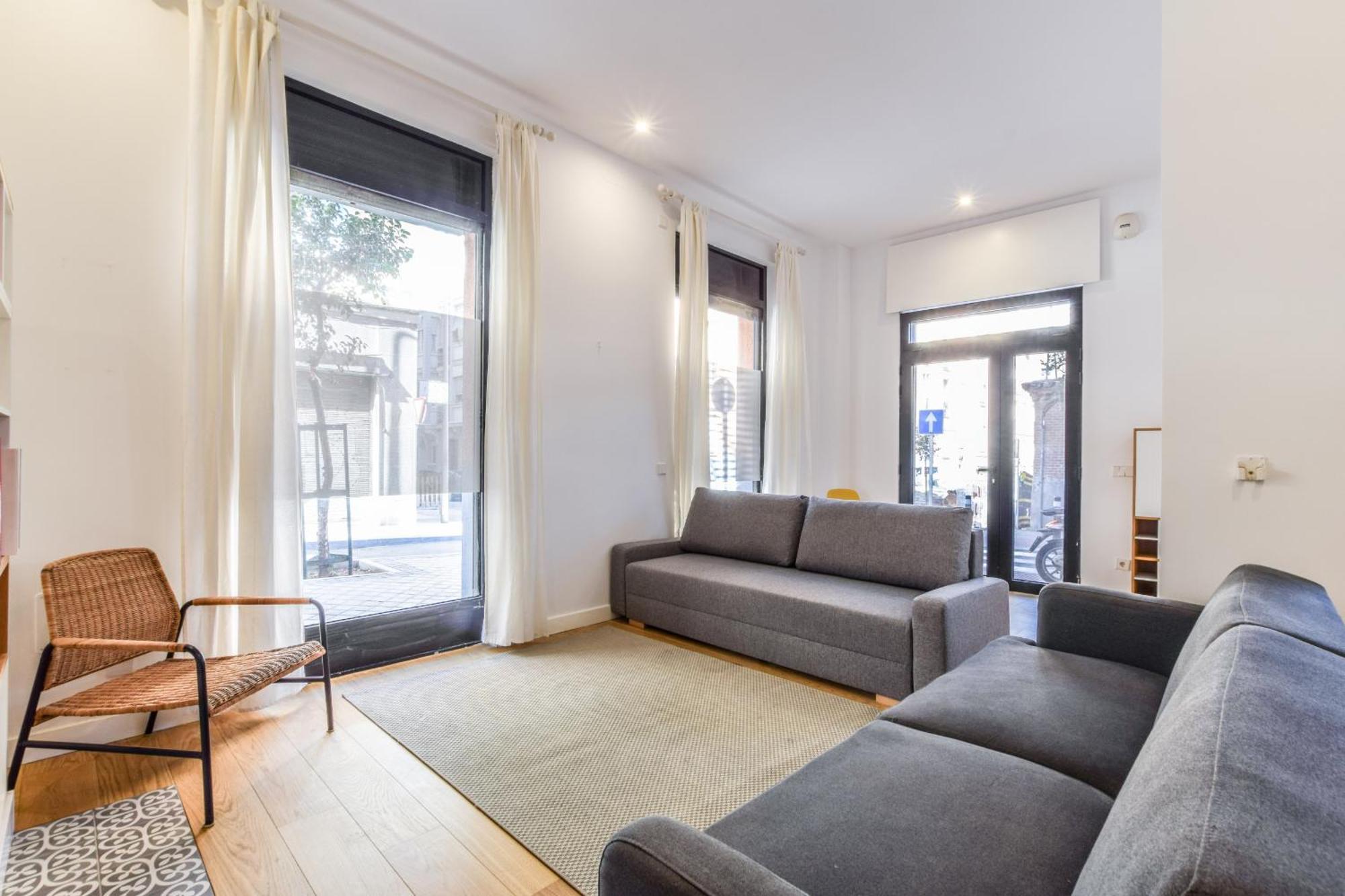 Loft Exclusivo Reformado De Diseno Alquiler Temporal Lägenhet Madrid Exteriör bild